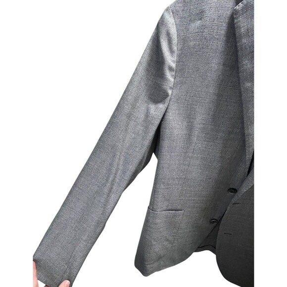 Bonobos Suit Jacket Men's Size 42 Gray Vitale Barberis Canonico - Picture 3 of 6